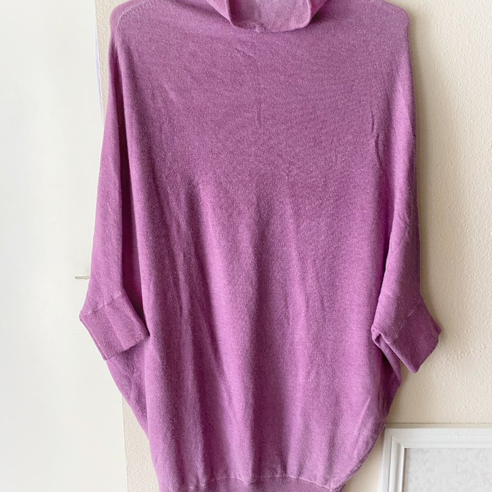 Anthropologie Moth mock turtleneck dolman sweater
